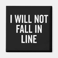 ICH WERDE NICHT IN LINE New York FALLEN