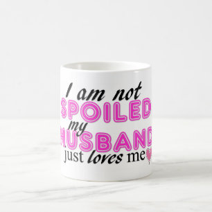 Ich werde nicht, meine Ehemann-gerade Lieben ich Kaffeetasse