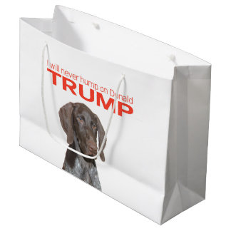 Ich werde nie auf Donald Trump herumhüpfen! Große Geschenktüte