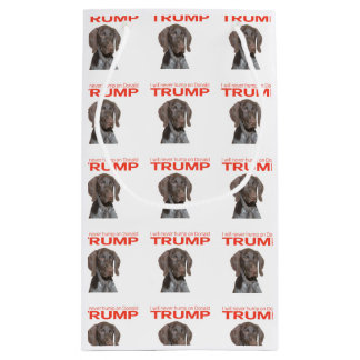 Ich werde nie auf Donald Trump herumhüpfen! Kleine Geschenktüte