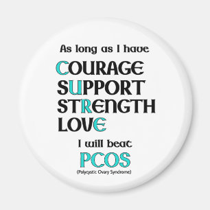 Ich werde PCOS schlagen Magnet