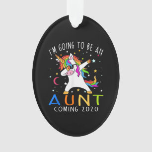 Ich werde Tante - Geschenk für angehende Tante 202 Ornament