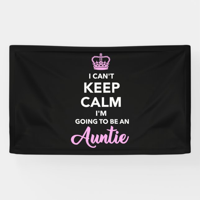 Ich werde Tante werden Banner (Horizontal)