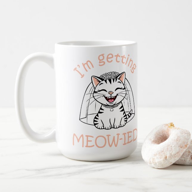 Ich werde untergraben! kaffeetasse (Mit Donut)