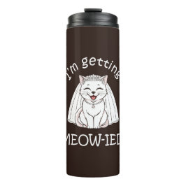 Ich werde untergraben! thermosbecher