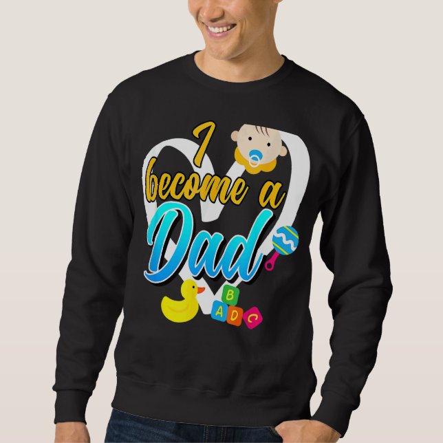 Ich werde Vater, der Lehrbeauftragter wird Sweatshirt (Vorderseite)