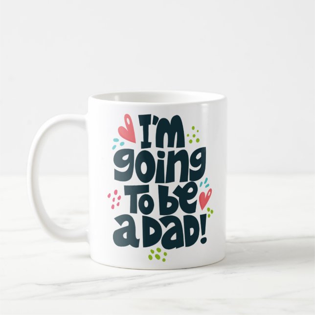 Ich werde Vater werden Kaffeetasse (Links)