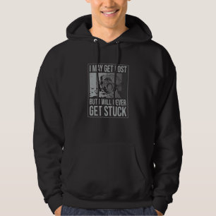 Ich werde vielleicht verloren, aber ich werde nie  hoodie