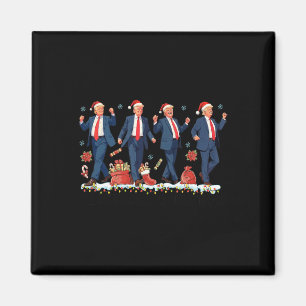 Ich werde Weihnachten Weihnachten-Trump-Tanz-Weihn Magnet