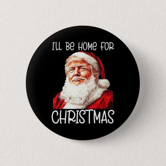 Ich werde Weihnachten Weihnachten Weihnachten Weih Button (Vorderseite)