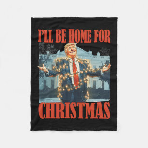 Ich werde Weihnachten Weihnachten Weihnachten Weih Fleecedecke