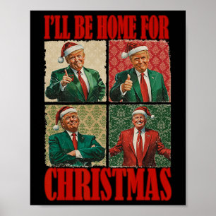 Ich werde Weihnachten Weihnachten Weihnachten Weih Poster