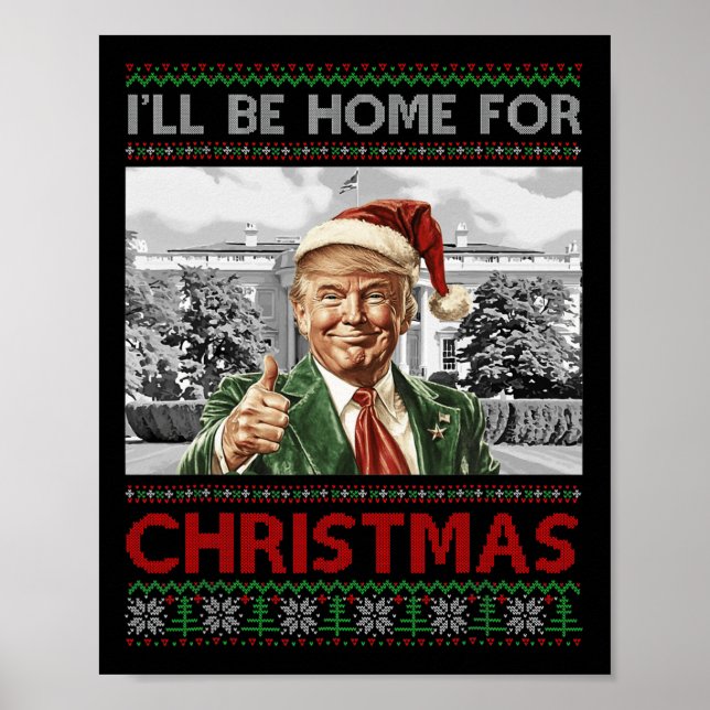 Ich werde Weihnachten Weihnachten Weihnachten Weih Poster (Vorne)
