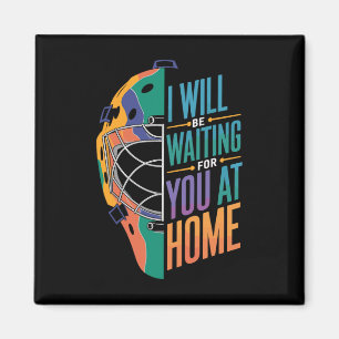 Ich werde zu Hause auf dich warten Softll Catcher  Magnet