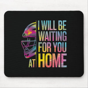 Ich werde zu Hause auf dich warten Softll Catcher Mousepad