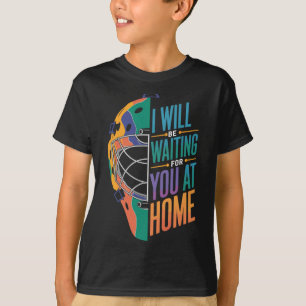 Ich werde zu Hause auf dich warten Softll Catcher T-Shirt