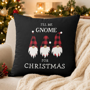 Ich werde zu Weihnachten Gnome sein Kissen
