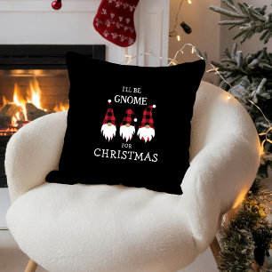 Ich werde zu Weihnachten Gnome sein Kissen