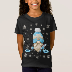 Ich werde zu Weihnachten kommen. Niedliches Gnome  T-Shirt