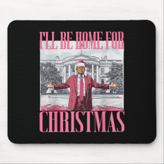 Ich werde zu Weihnachten nach Hause kommen Lustige Mousepad