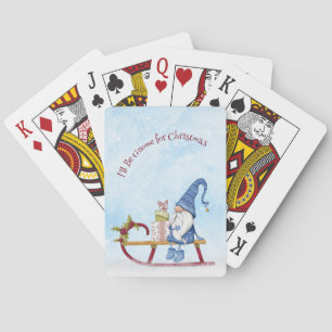 Ich werde zu Weihnachten Weihnachten Weihnachten W Spielkarten