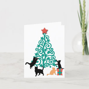 "Ich werde zu Weihnachten zu Hause sein" Katzen-We