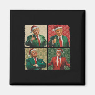 Ich werde Zuhause für Weihnachten lustige Trump We Magnet