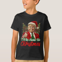 Ich werde Zuhause für Weihnachten Weihnachten Weih