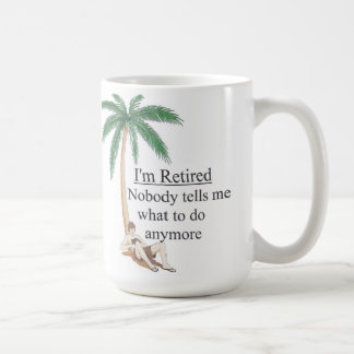 Ich werde zurückgezogen kaffeetasse