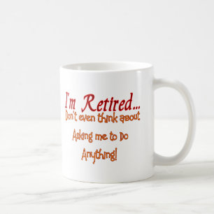 Ich werde zurückgezogen, mich nicht frage, um kaffeetasse