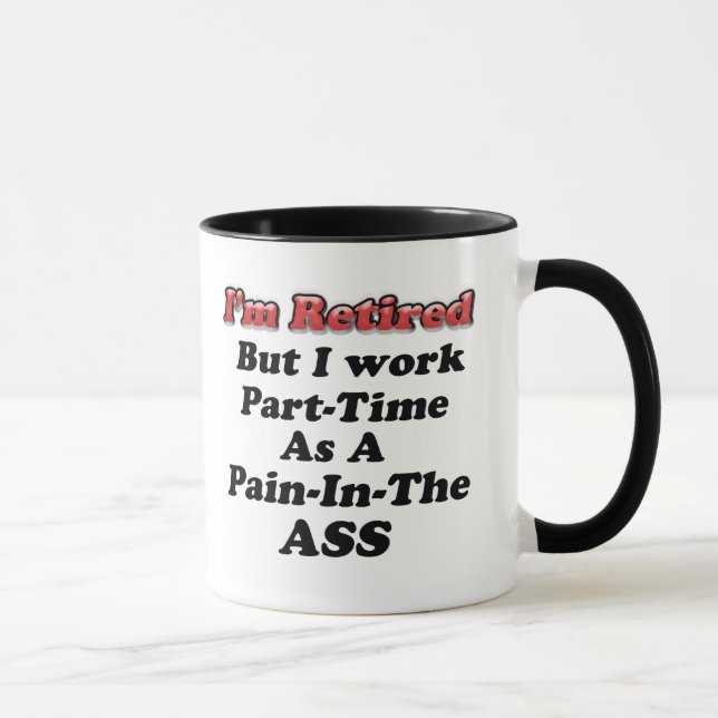 Ich werde zurückgezogen tasse (Rechts)