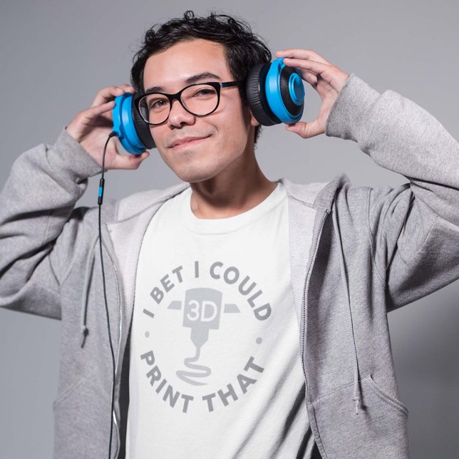 Ich wette, ich könnte das drucken T-Shirt (Von Creator hochgeladen)