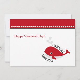 Ich whaley wie du Valentinstag Card Feiertagskarte