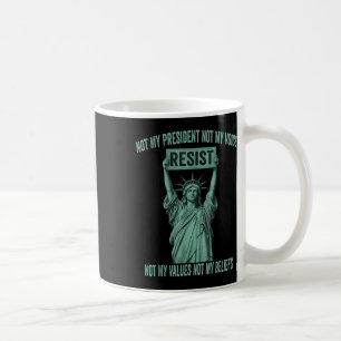 Ich widerstehe nicht meinem Präsidenten der Freihe Kaffeetasse