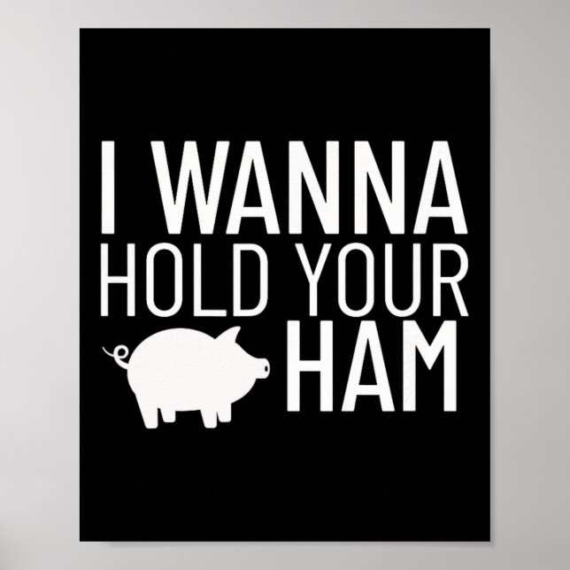 Ich will dein Ham halten  Poster (Vorne)
