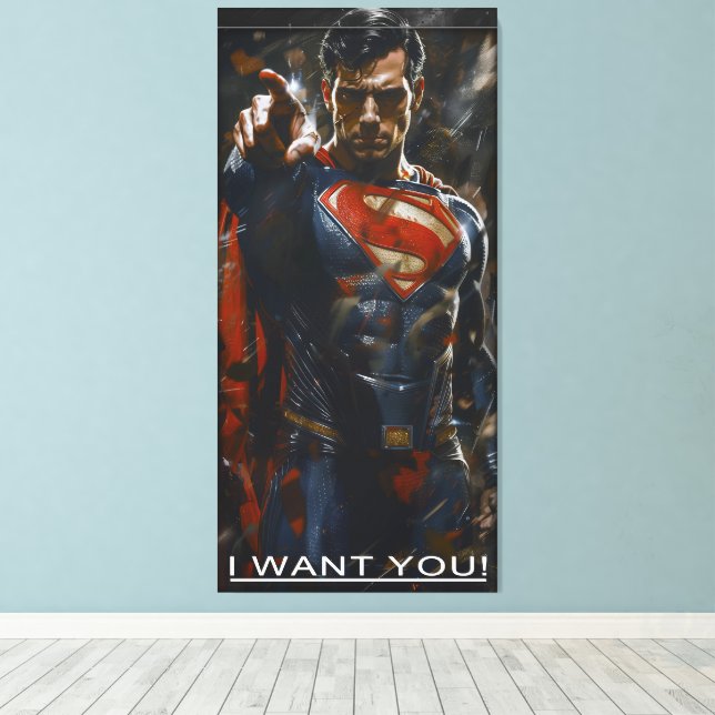 Ich will dich leinwanddruck (Insitu (Holzboden))