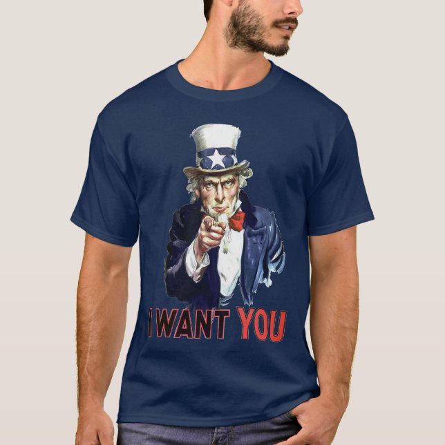 Ich will Dich  T-Shirt (Vorderseite)
