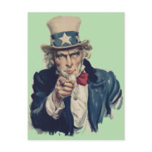 Ich will dich | Uncle Sam Werbeplakat US Army