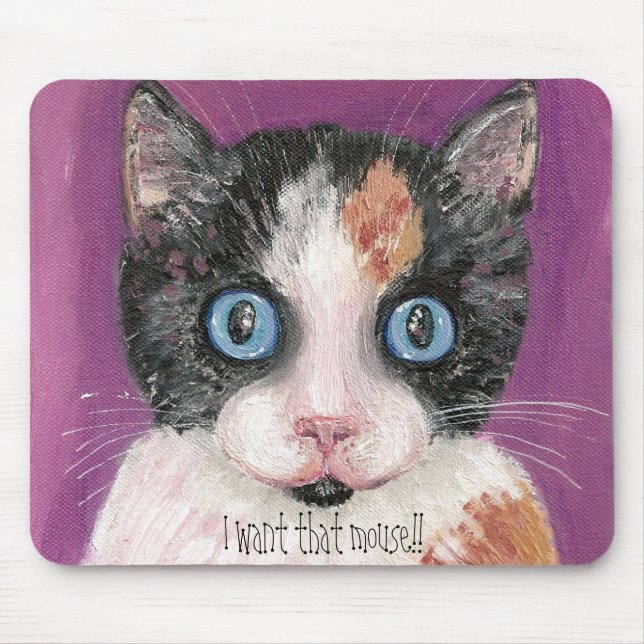 Ich will diese Maus!! Mousepad (Vorne)