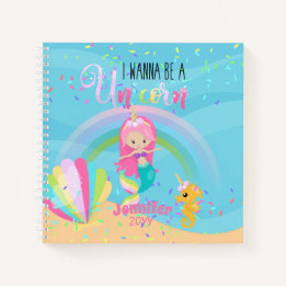 Ich will ein einsames Meerjungfrau sein Prinzessin Notizbuch