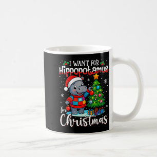 Ich will ein Hiptamus-Weihnachten Hip Lover Xmas P Kaffeetasse