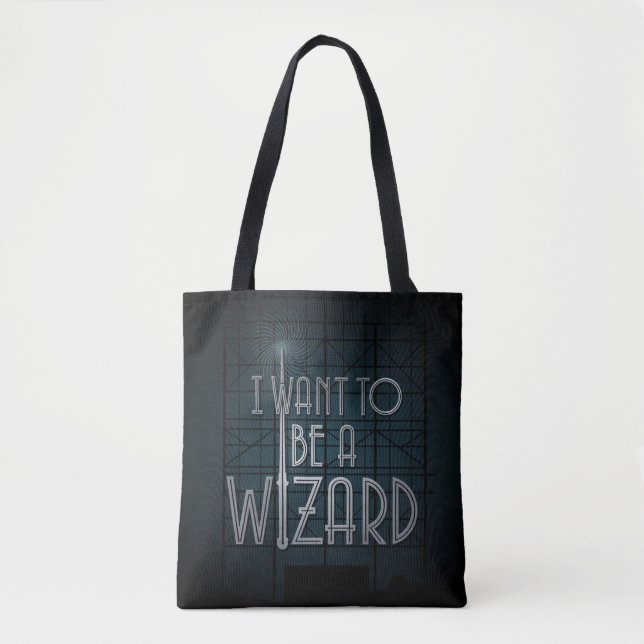 Ich will ein Zauberer sein Tasche (Vorderseite)