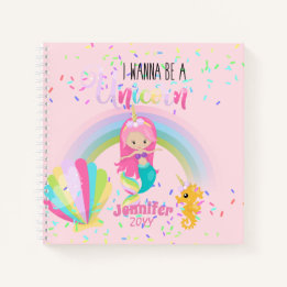 Ich will eine einsame, rosa Goldmädchen sein Notizbuch