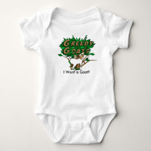 Ich will eine Ziege! Baby Strampler