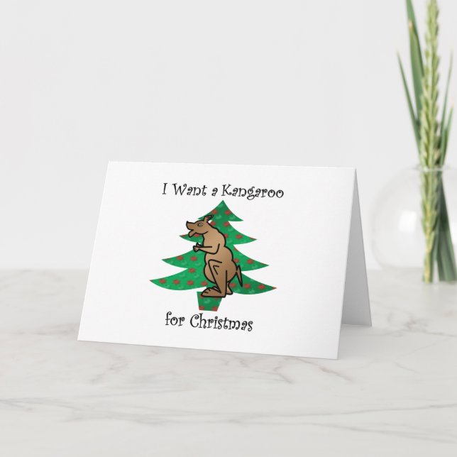 Ich will einen Känguru für Weihnachten (Vorderseite)