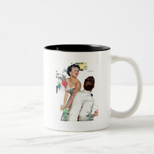 Ich will einen Mann 2 Zweifarbige Tasse