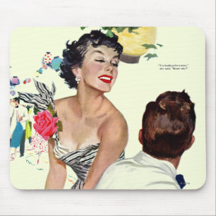 Ich will einen Mann Mousepad
