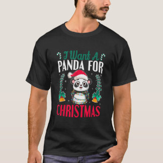 Ich will einen Panda für Kawaii Panda T-Shirt