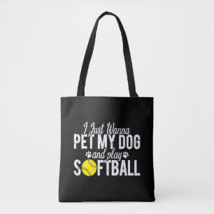 Ich Will Einfach Meinen Hund Streicheln Und Softba Tasche