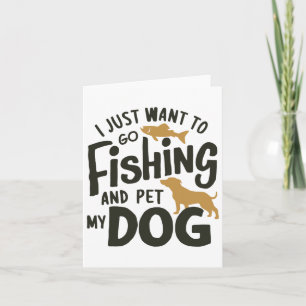 Ich will einfach nur angeln gehen und meinen Hund Karte